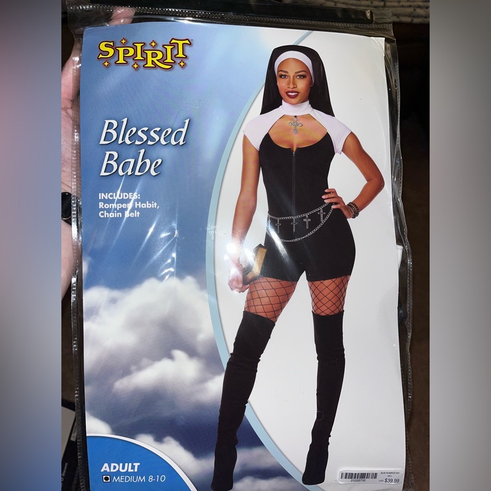 Blessed Babe Nun Halloween Costume